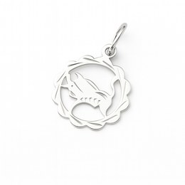 Zlatý přívěšek z bílého zlata zvěrokruh Býk