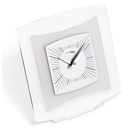 Designové stolní hodiny I805M chrome IncantesimoDesign 20cm