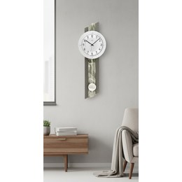 KUBRi 0100C - Strom života v přírodním dubu na hodinách vyrobených v čechách