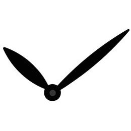 Hodinové ručičky HRP43