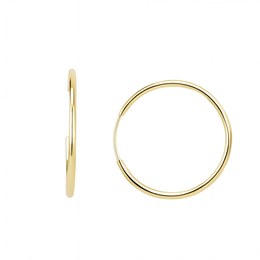 Zlaté 585/100 náušnice kroužky TU-3060