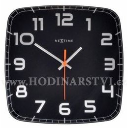 Hodiny NEXTIME 8816zw Classy square 30cm