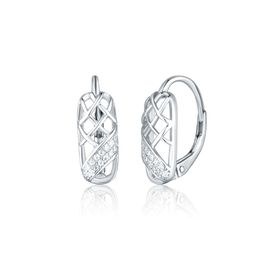 Náušnice JVD SVLE0865SH2BI00 stříbrné