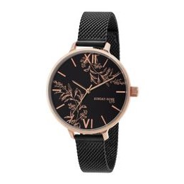 Hodinky SUNDAY ROSE Raindrops Leather SUN-E12