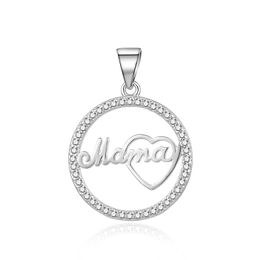 MOISS stříbrný přívěsek MAMA