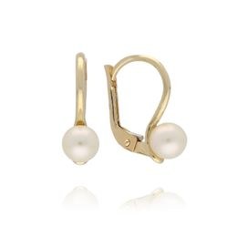 MOISS náušnice ze žlutého zlata