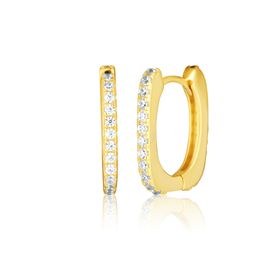 Náušnice JVD SVLE3100XH2GO00 stříbrné