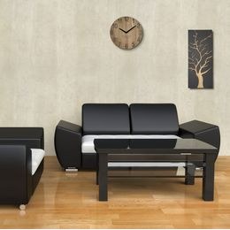 KUBRi 0021RC - Dubové hodiny české výroby řízené signálem