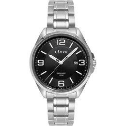 Pánské hodinky LAVVU LWM0092 HERNING Black