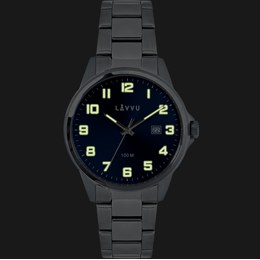 LAVVU LWM0191 Pánské hodinky se safírovým sklem DYKKER Blue
