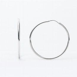 Zlaté 585/1000 kruhy z bílého zlata 1181742