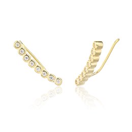 Náušnice JVD SVLE3412XJ6GO00 stříbrné