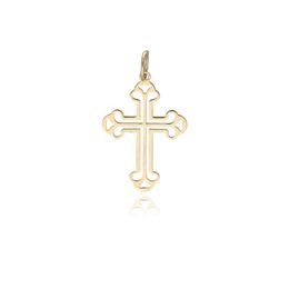 MOISS přívěsek ze žlutého zlata KŘÍŽEK