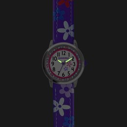 Květované bílé dívčí hodinky CLOCKODILE FLOWERS CWG5025