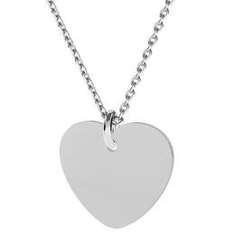 Hladké srdce vhodné i na gravírování stříbrné