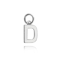 MINET Stříbrný přívěs drobné písmeno "D"