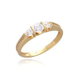 MOISS prsten ze žlutého zlata