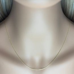 Zlatý 585/1000 řetízek z bílého zlata anker 1394