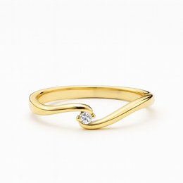 Zlatý 585/1000 prsten s brilianty 381.0726 59 0,04ct