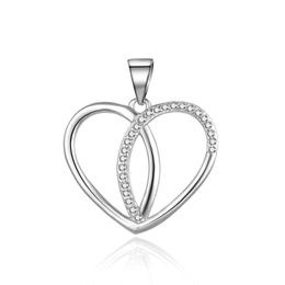 MOISS stříbrný přívěsek SRDCE