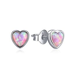 Stříbrné náušnice s opálem