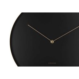 Nástěnné hodiny řízené rádiovým signálem TFA 60.3537.01 - černé