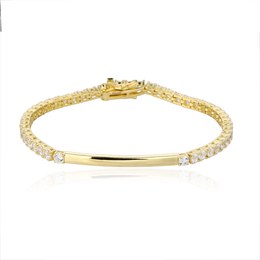 Náramek JVD SVLB0568XJ6GO18 stříbrný