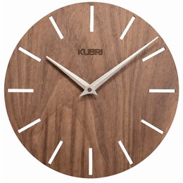 KUBRi 0013C - Miniaturní dubové hodiny se stromem života