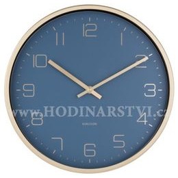 Designové nástěnné hodiny 5720BL Karlsson 30cm