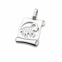 Zlatý přívěšek z bílého zlata zvěrokruh Beran