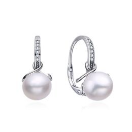 MOISS perlové stříbrné náušnice