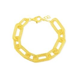 Náramek JVD SVLB0934S75GO18 stříbrný