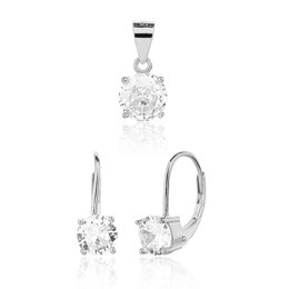 Stříbrný set JVD SVLS0130SJ6BI00