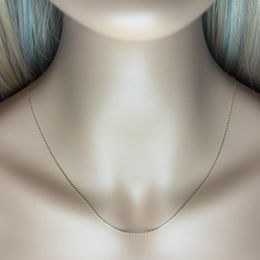 Zlatý 585/1000 řetízek z bílého zlata anker 1394