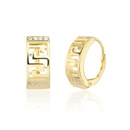 Náušnice JVD SVLE3381XJ6GO00 stříbrné