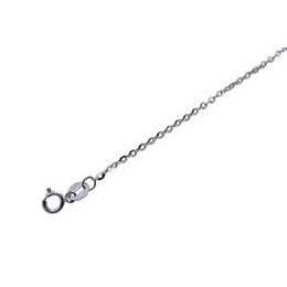 Zlatý 585/1000 náramek z bílého zlata anker 1103