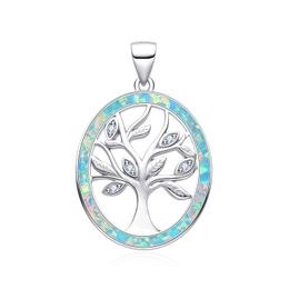 MOISS stříbrný přívěsek OPÁL STROM