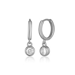 Náušnice JVD SVLE3265XF3BI00 stříbrné