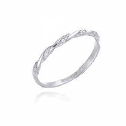 MOISS prsten z blého zlata