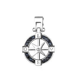 MOISS stříbrný přívěsek KOMPAS