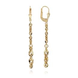 MOISS náušnice ze žlutého zlata