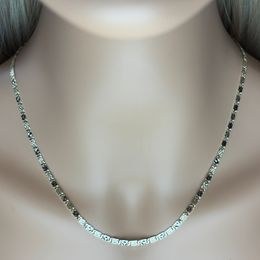 Zlatý 585/1000 řetízek z bílého zlata anker 1409