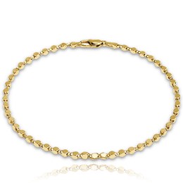 MINET Elegantní zlatý náramek Au 585/1000 1,85g