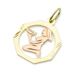 Zlatý přívěsek zvěrokruh Panna