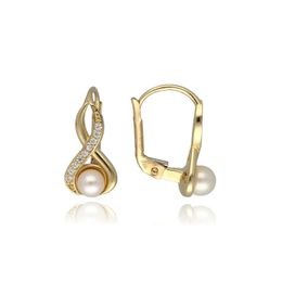 MOISS náušnice ze žlutého zlata