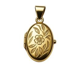 Zlatý 585/1000 přívěsek medailon otevírací 30180