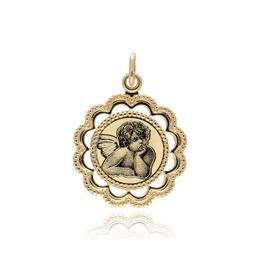 MOISS přívěsek ze žlutého zlata ANDĚL