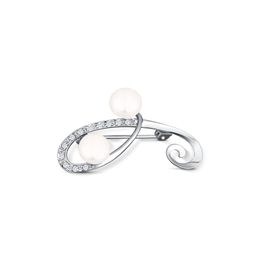 Brož JVD SVLD0007XD2P100 stříbrná