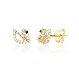 Náušnice JVD SVLE3343XJ6GO00 stříbrné