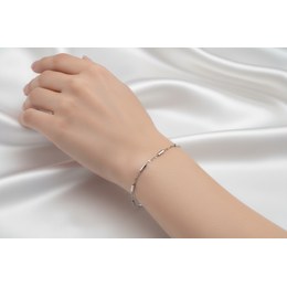 Zlatý 585/1000 náramek singapur 1699